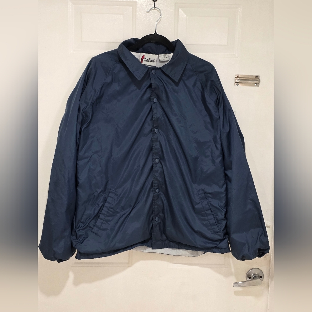 Cardinal Men's Bomber Jacket Blue Size XL